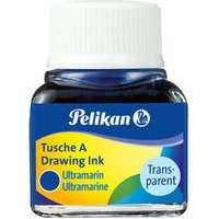 PELIKAN 201582 Pelikan Tusche im Glas, 9 Ultramarinblau, 10 ml von Pelikan