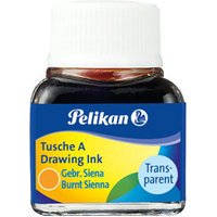 PELIKAN 201632 Pelikan Tusche im Glas, 14 Gebr. Siena, 10 ml PELIKAN 201632 Pelikan Tusche im Glas, 14 Gebr. Siena, 10 ml von Pelikan