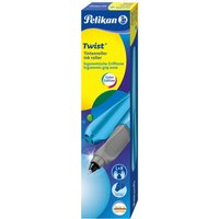 PELIKAN 811279 Pelikan Twist® Tintenroller für Rechts- und Linkshänder, Frosted Blue von Pelikan