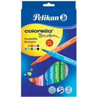 PELIKAN 814577 Pelikan Pinselstifte Colorella® Brushpen, 10 Farben von Pelikan