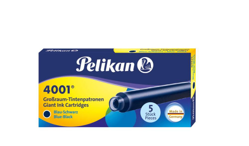 PELIKAN Großraum-Tintenpatronen GTP/5 Tinte 4001® Blau-Schwarz von Pelikan