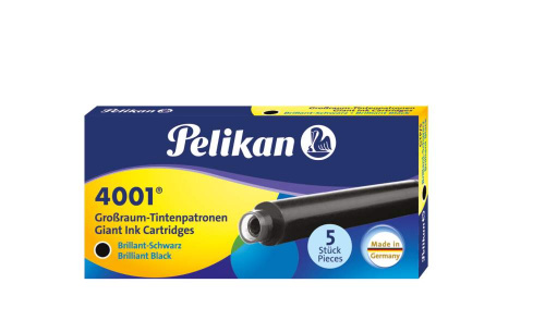 PELIKAN Großraum-Tintenpatronen GTP/5 Tinte 4001® Brillant-Schwarz von Pelikan