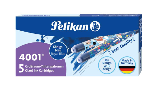 PELIKAN Großraum-Tintenpatronen GTP/5 Tinte 4001® Königsblau bedruckt von Pelikan
