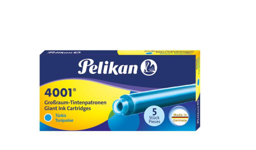 PELIKAN Großraum-Tintenpatronen GTP/5 Tinte 4001® Türkis von Pelikan