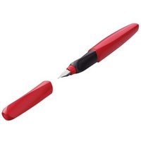 Pelikan 814799 Pelikan Twist® Füller für Rechts- und Linkshänder, Fiery Red, Feder M von Pelikan