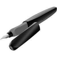 Pelikan 946806 Pelikan Twist® Füller für Rechts- und Linkshänder, Black, Feder M von Pelikan