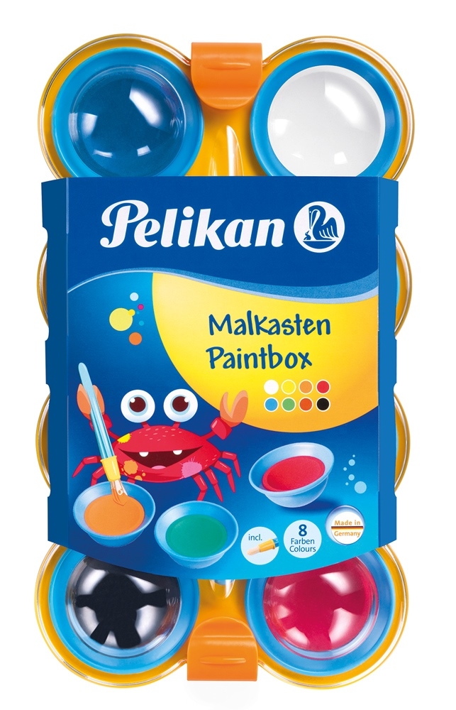 Pelikan Farbkasten Mini Friends 8 Stk. Pelikan Farbkasten Mini Friends 8 Stk. von Pelikan