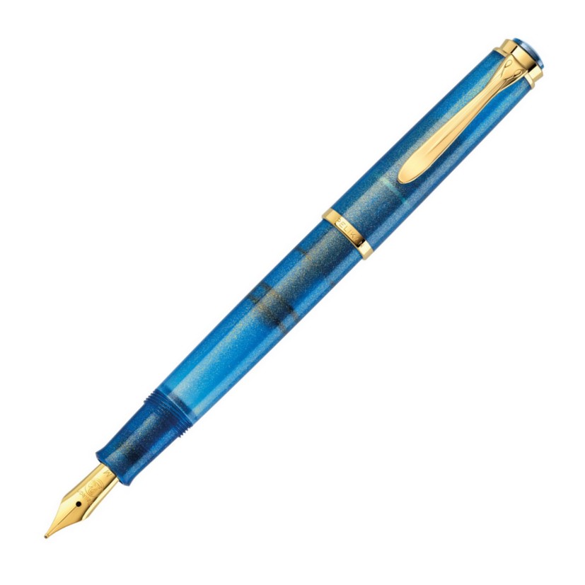 Pelikan Füllfederhalter Classic M200 Golden Lapis B - Special Edition Pelikan Füllfederhalter Classic M200 Golden Lapis B - Special Edition von Pelikan