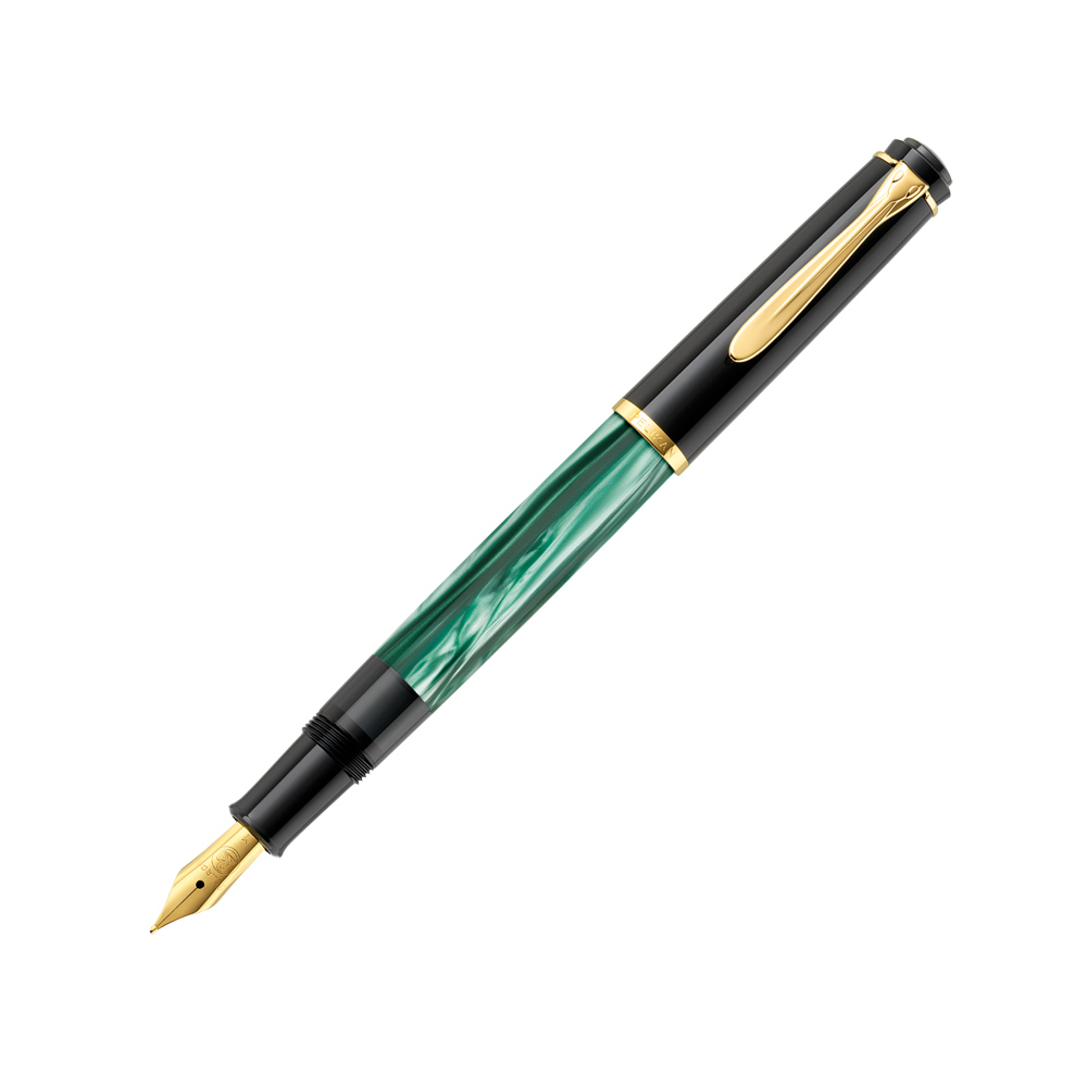 Pelikan Füllfederhalter Classic M200 Grün-Marmoriert B von Pelikan