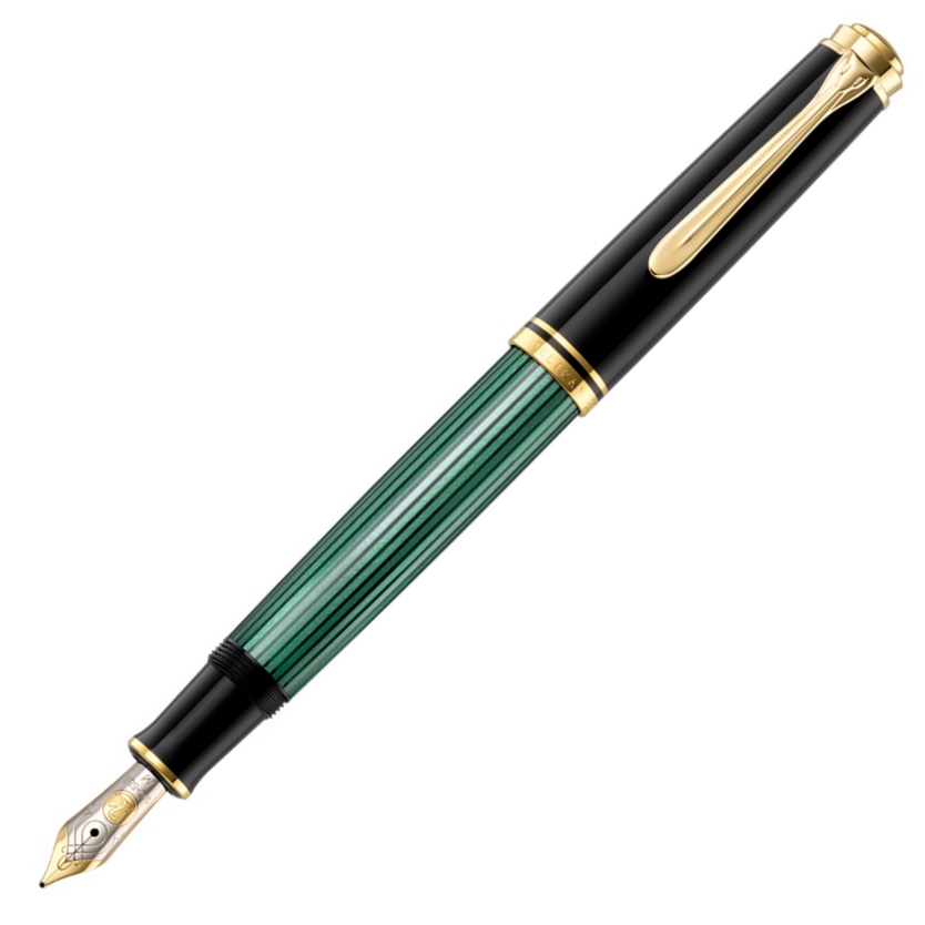 Pelikan Füllfederhalter Souverän M1000 Schwarz-Grün F Pelikan Füllfederhalter Souverän M1000 Schwarz-Grün F von Pelikan