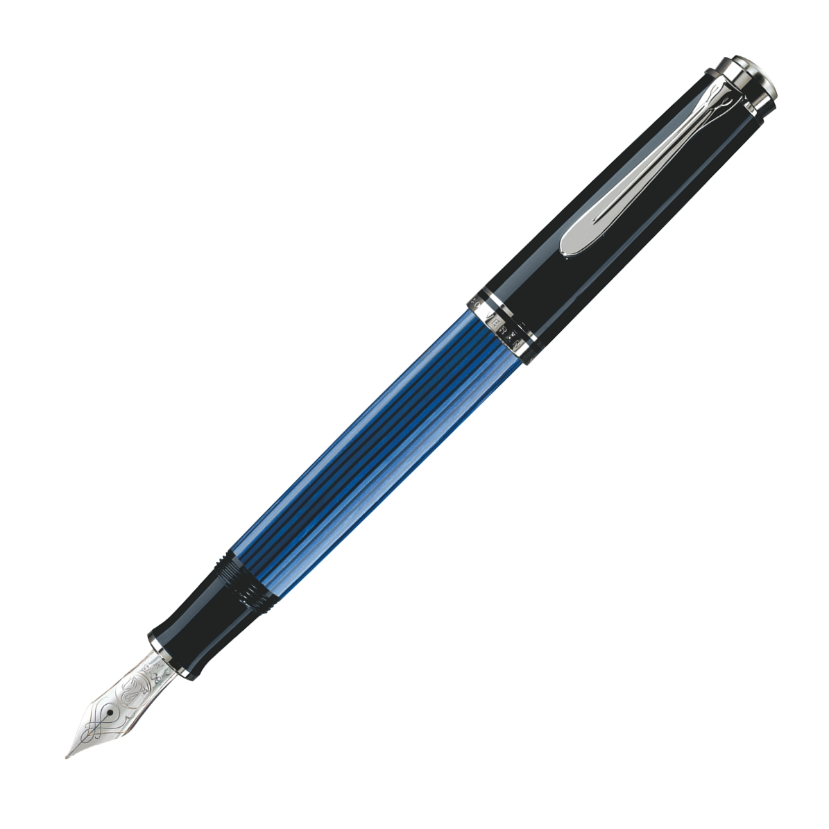 Pelikan Füllfederhalter Souverän M405 schwarz blau M Pelikan Füllfederhalter Souverän M405 schwarz blau M von Pelikan