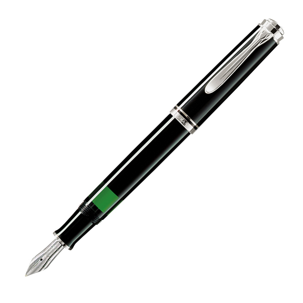 Pelikan Füllfederhalter Souverän M405 schwarz-silber F Pelikan Füllfederhalter Souverän M405 schwarz-silber F von Pelikan