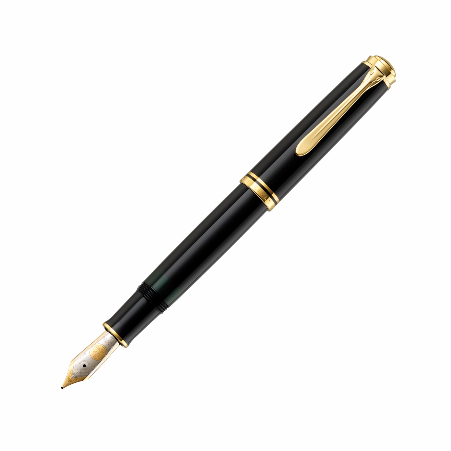 Pelikan Füllfederhalter Souverän M800 Schwarz B von Pelikan