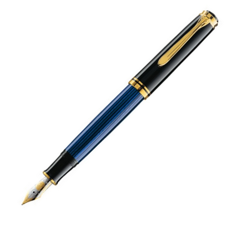 Pelikan Füllfederhalter Souverän M800 Schwarz-Blau M von Pelikan