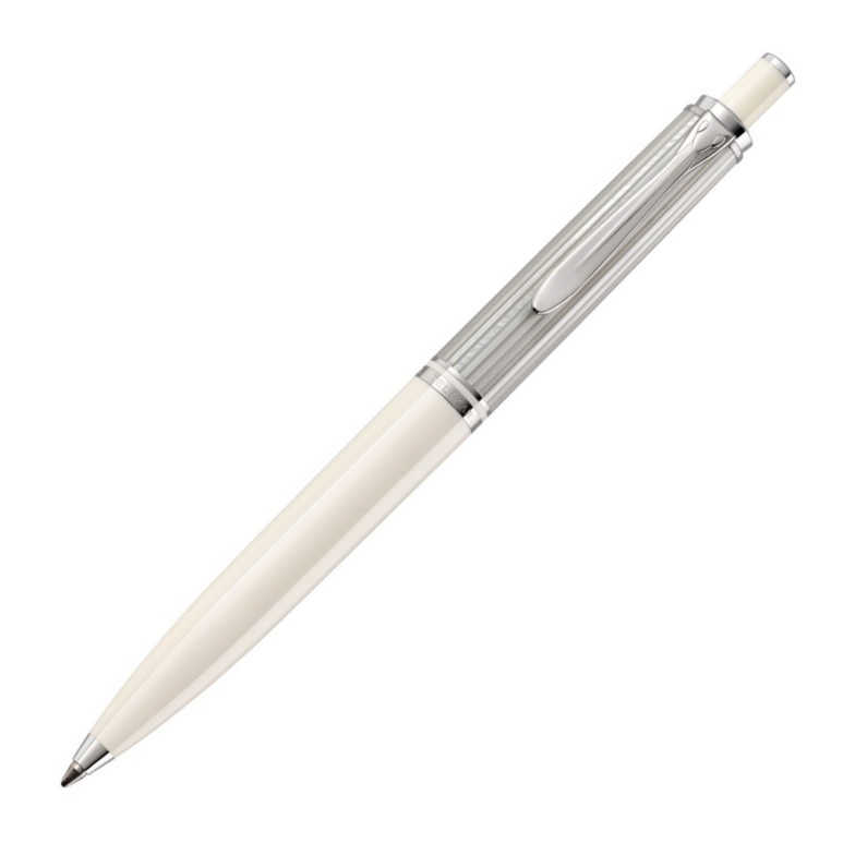 Pelikan Kugelschreiber Souverän K405 Silber-Weiß von Pelikan