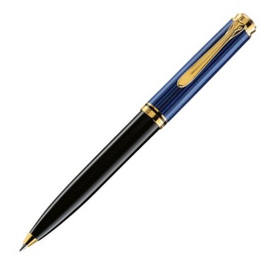 Pelikan Kugelschreiber Souverän K600 Schwarz-Blau-Gold von Pelikan