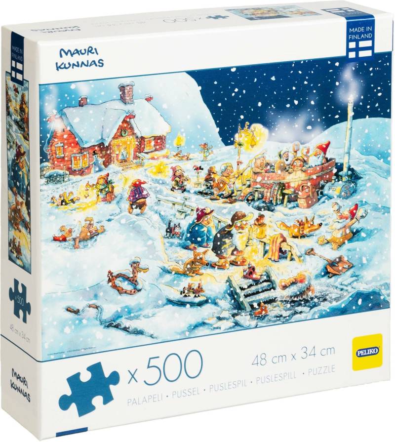 Peliko Mauri Kunnas Weihnachtspuzzle 500 Teile von Peliko