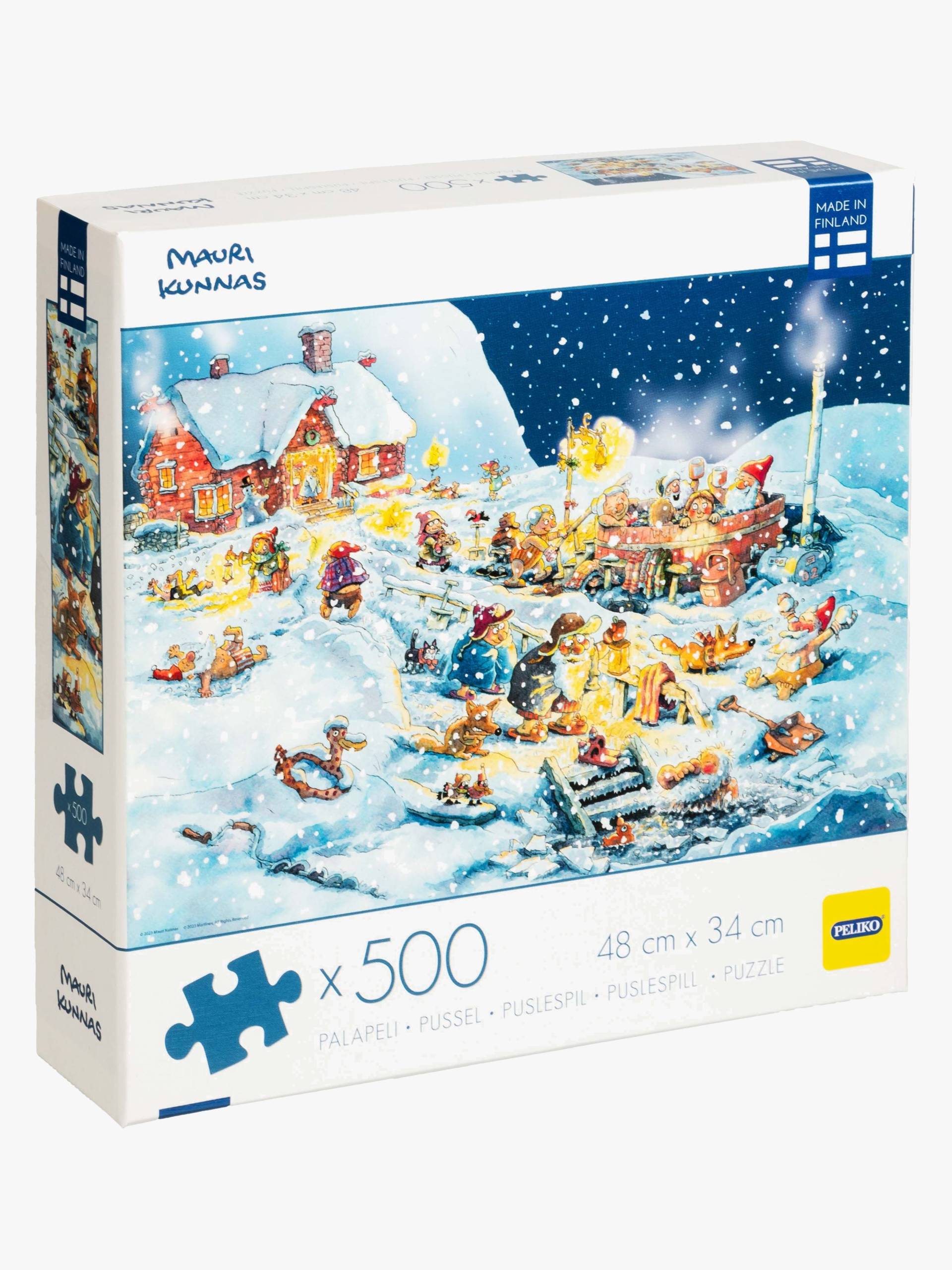 Peliko Mauri Kunnas Weihnachtspuzzle 500 Teile Peliko Mauri Kunnas Weihnachtspuzzle 500 Teile von Peliko