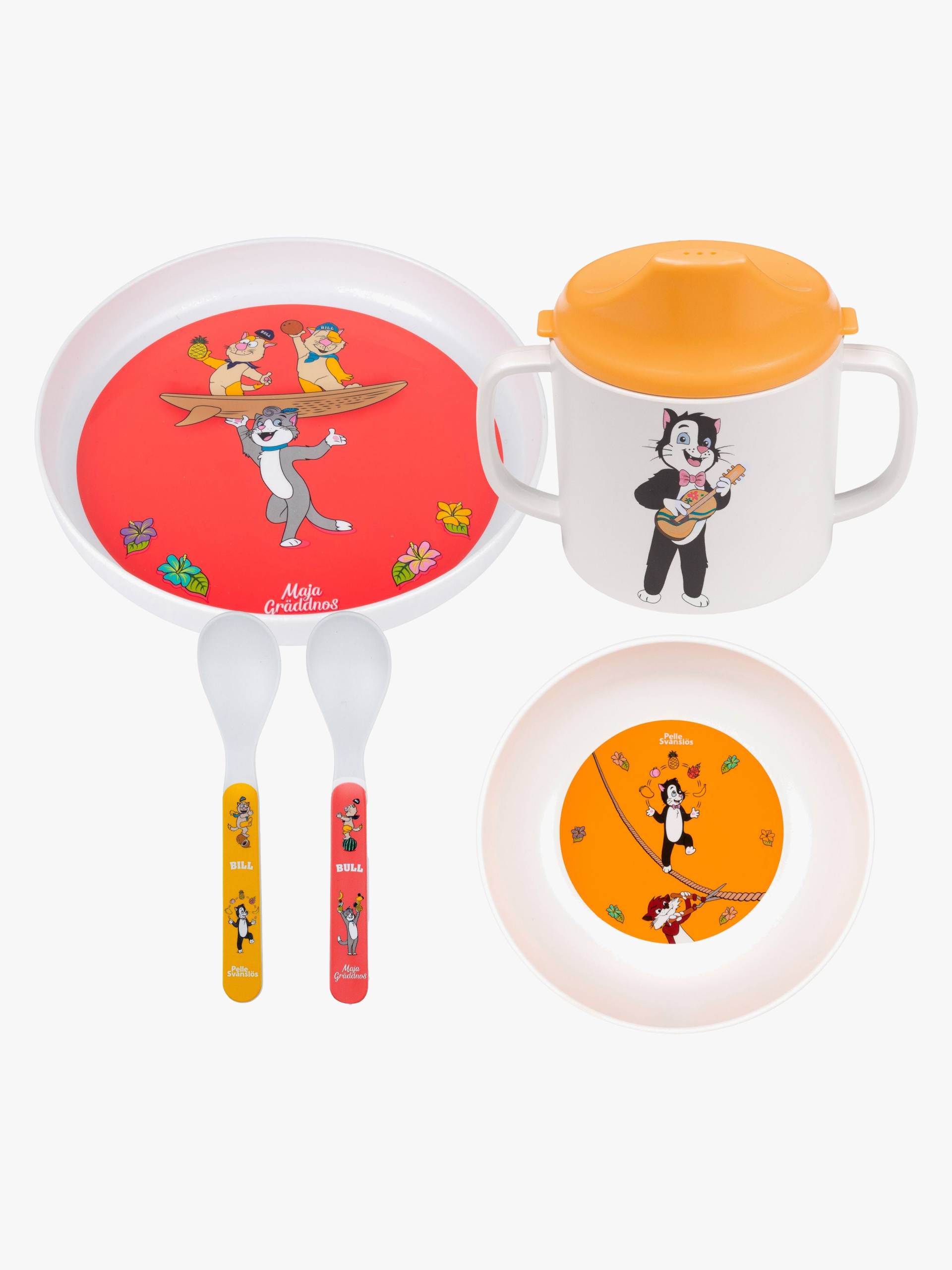 Pelle Schwanzlos Geschirr-Set 5 Teile Pelle Schwanzlos Geschirr-Set 5 Teile von Pelle Svanslös