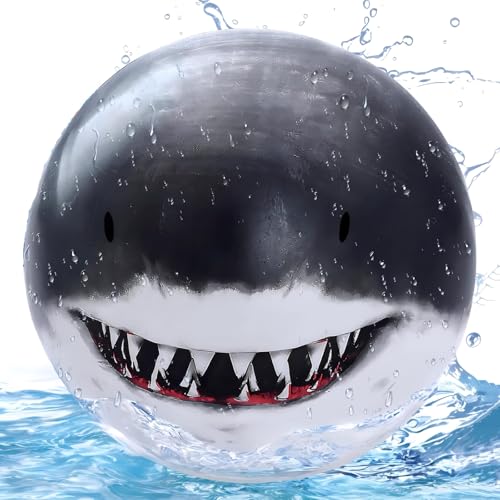 Pellinch Wasserball Aufblasbar, Haie Inflatable Strandbälle, mit Aufblasbarer Luftkartusche, Tauchspielzeug für Kinder, Schwimmball, Wasserball Kinder und Erwachsene Sommer-Pool-Party-Spielzeug Pellinch Wasserball Aufblasbar, Haie Inflatable Strandbälle, mit Aufblasbarer Luftkartusche, Tauchspielzeug für Kinder, Schwimmball, Wasserball Kinder und Erwachsene Sommer-Pool-Party-Spielzeug von Pellinch