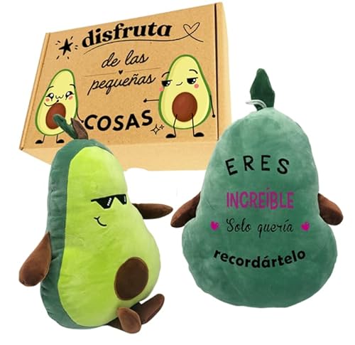 Lustiges Avocado-Plüschtier mit lustigen Sprüchen, originelles Geschenk für Freundin, Geburtstag, für Paare, Frauen, Männer, besondere Freunde, Detail, Motiv, kreative Idee, in dekorativer Lustiges Avocado-Plüschtier mit lustigen Sprüchen, originelles Geschenk für Freundin, Geburtstag, für Paare, Frauen, Männer, besondere Freunde, Detail, Motiv, kreative Idee, in dekorativer von Peluchilandia