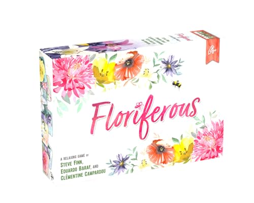 Pencil First Games Floriferous Kartenspiel - EIN entspannendes Gartenspiel zum Picking, Pairing und Arrangieren von Blumen für 1-4 Spieler von Pencil First Games