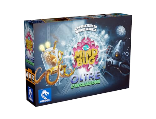 Pendragon Mindbug Jenseits der Evolution, italienische Ausgabe, Kartenspiel, ab 8 Jahren, für 2 Spieler Pendragon Mindbug Jenseits der Evolution, italienische Ausgabe, Kartenspiel, ab 8 Jahren, für 2 Spieler von Pendragon Game Studio