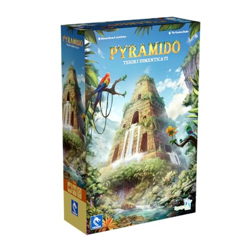 Pendragon – Pyramido Tesori vergessen – Italienische Ausgabe – Gesellschaftsspiel, Alter 8 +, 1 bis 4 Spieler von Pendragon Game Studio