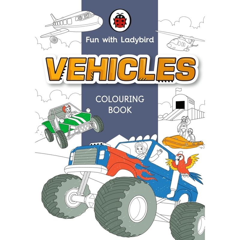 Fun With Ladybird / Fun With Ladybird: Colouring Book: Vehicles von Penguin Books UK