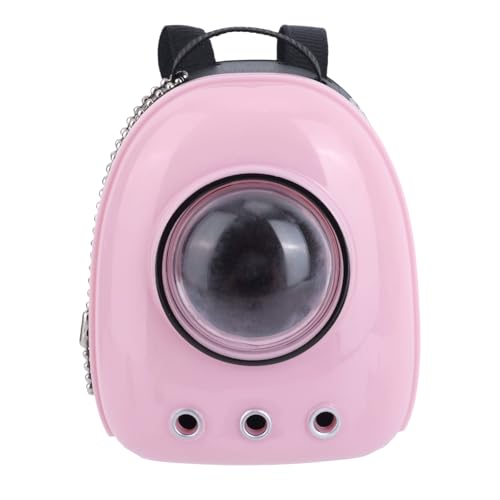 Puppenrucksack Mini, Süß Mini-Puppenrucksack-Schlüsselanhänger Realistischer Haustier-Raumträger Plüschspielzeug-Accessoire (Rosa) von Penitue