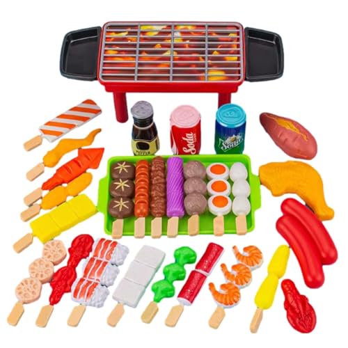 Grill Spielset Kinder, Realistisches Kinder Grill Spielzeug und Zubehör, Gartenküchen Kochspielzeugset Kinder, Grill Spielzeugset, Grill Spiele Lebensmittel Spielzeug Geschenk für Junge Mädchen 3+ Grill Spielset Kinder, Realistisches Kinder Grill Spielzeug und Zubehör, Gartenküchen Kochspielzeugset Kinder, Grill Spielzeugset, Grill Spiele Lebensmittel Spielzeug Geschenk für Junge Mädchen 3+ von Penlimly