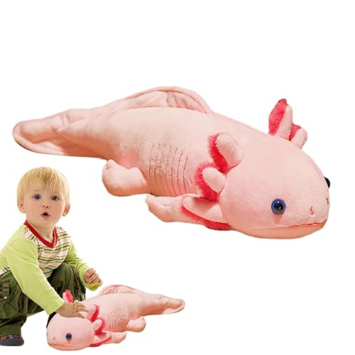 Penlimly 45cm Axolotl Plüschtier, Weiches Plüschkissen Salamander, Salamander Plüsch Puppe Axolotl Stofftier Kuscheltier, Geschenk für Kinder Mädchen Junge Erwachsene Penlimly 45cm Axolotl Plüschtier, Weiches Plüschkissen Salamander, Salamander Plüsch Puppe Axolotl Stofftier Kuscheltier, Geschenk für Kinder Mädchen Junge Erwachsene von Penlimly