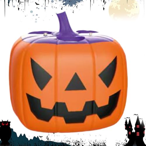 Penlimly Halloween Bubble Machine Für Kinder - Kürbis Blubbermaschine mit Sound und Licht für Feiertage | Strandspielzeug Für Draußen Treffen Mädchen Veranstalter | Mädchen Kinder Veranstaltungsplaner von Penlimly