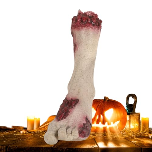 Penlimly Halloween Körperteile | Horror Abgetrennte Hände Füße Für Gruselhaus | Blutige Körperteile Grusel Deko Für Boden Ecke Horrorpartys Escape Rooms Medienproduktionen von Penlimly