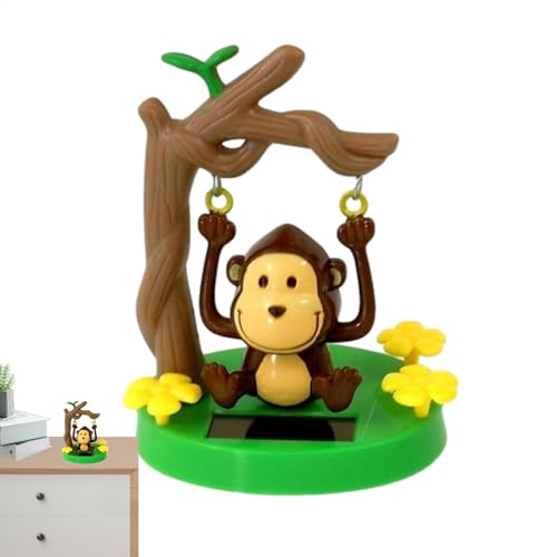 Penlimly Solarbetriebenes Auto-,Auto Armaturenbrett Solar Swing Monkeys | Schaukelnde animierte Wackeltänzerin Spielzeugauto- für Kinder, Mädchen, Spielzeug, Geschenk für Büro, Auto, Ornament, Penlimly Solarbetriebenes Auto-,Auto Armaturenbrett Solar Swing Monkeys | Schaukelnde animierte Wackeltänzerin Spielzeugauto- für Kinder, Mädchen, Spielzeug, Geschenk für Büro, Auto, Ornament, von Penlimly