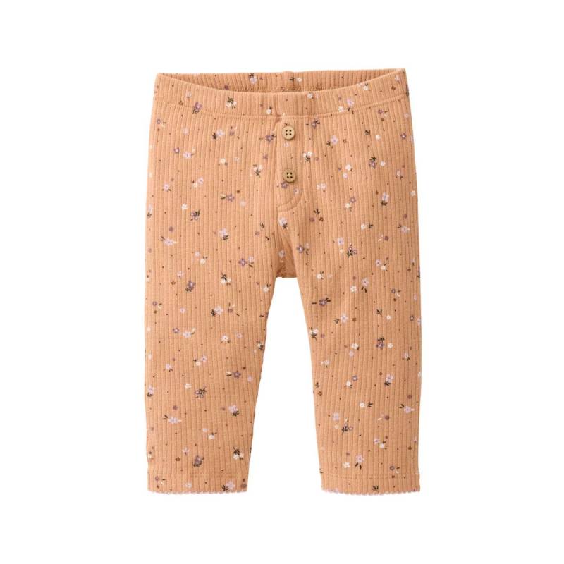 People Wear Organic - Ripp-Leggings "Blümchen" karamell 62/68 People Wear Organic - Ripp-Leggings "Blümchen" karamell 62/68 von People Wear Organic