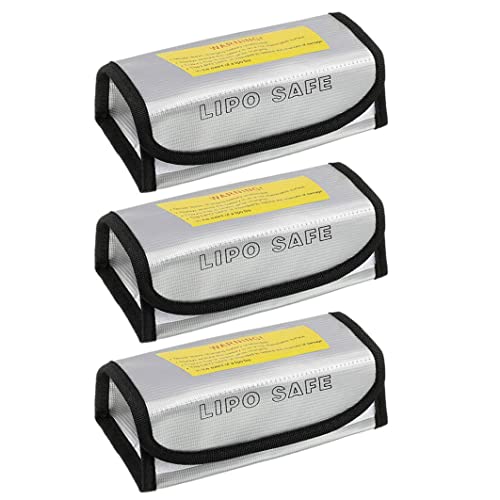 Lipo -Batterie Safer Bag Fire Resistant Safer Beutel für Lipo -Batteriespeicher und Ladung, Lipo -Batterie -Safe -Beutel von Peosaard