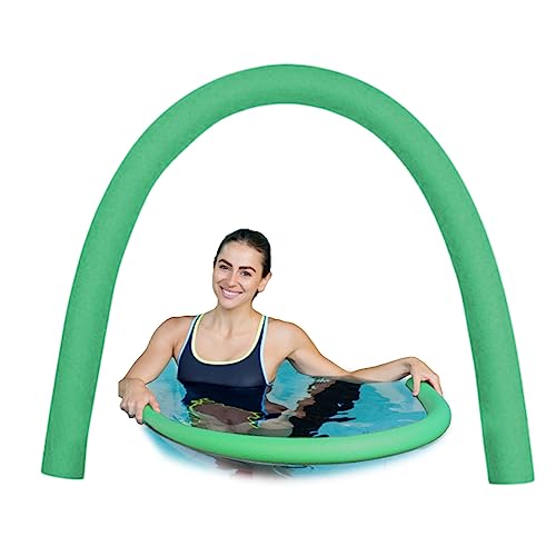 Peosaard Schwimmnudeln für Kinder, Poolnudeln 2,6 x 60 Zoll hohl Schaum Pool Schwimmnudel Leichte Schaumstoffnudeln für Kinder schwimmende Poolnudeln Grün grün von Peosaard