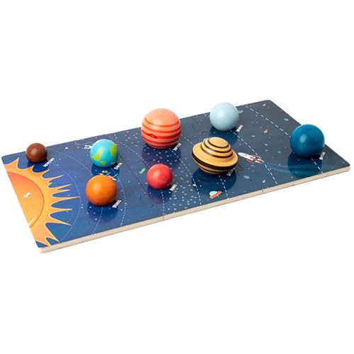 Peosaard Solarsystem für Kinderspielzeug, Weltraummontessori -Spielzeug, Holz Solarsystemmodellboard mit 3D -Planetenmodellen und Lernkarten, Pitterool -Bildungssystemspielzeug für Kleinkinder Peosaard Solarsystem für Kinderspielzeug, Weltraummontessori -Spielzeug, Holz Solarsystemmodellboard mit 3D -Planetenmodellen und Lernkarten, Pitterool -Bildungssystemspielzeug für Kleinkinder von Peosaard