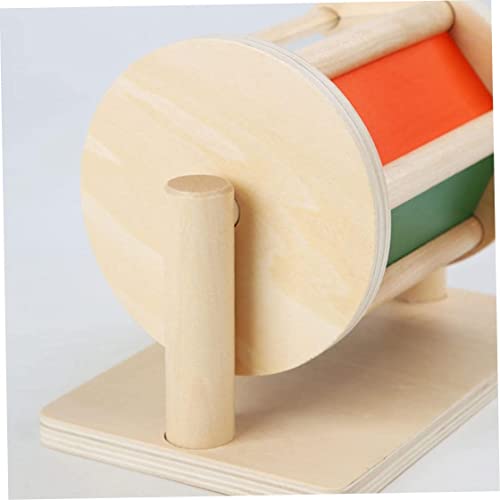 Peosaard Spinning Drum Babyspielzeug, sicheres Spinnbogen -Babyspielzeug, Holzspinner, leichte Trommel mit klarem Spiegel/8, 2x5.1x6.1 in Peosaard Spinning Drum Babyspielzeug, sicheres Spinnbogen -Babyspielzeug, Holzspinner, leichte Trommel mit klarem Spiegel/8, 2x5.1x6.1 in von Peosaard