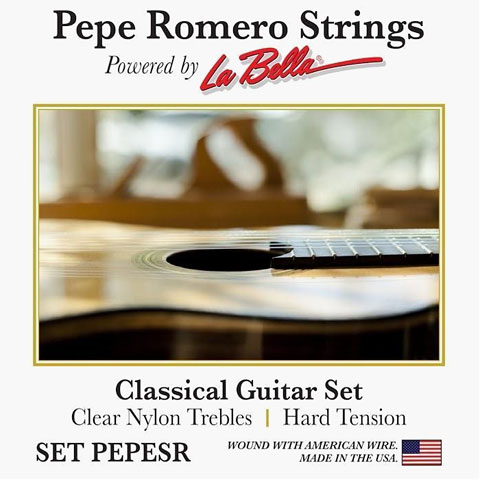 La Bella Pepe Romero Set PEPESR Saiten Konzertgitarre von La Bella