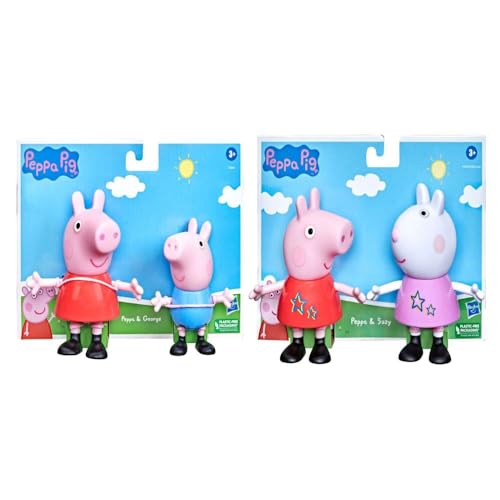 Hasbro Peppa Pig Peppa und George Fun Pack Figuren von Peppa Pig