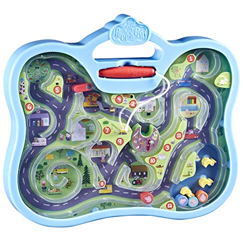 Hasbro Peppa Pig Spielzeug Peppas Stadtlabyrinth, Vorschulspielzeug für Jungen und Mädchen von Peppa Pig
