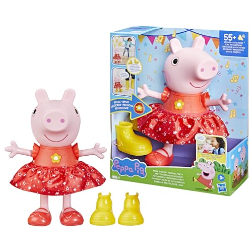 Peppa Pig, Puppe La fête aux pfützen de Schlamm, französische Version, Rosa Peppa Pig, Puppe La fête aux pfützen de Schlamm, französische Version, Rosa von Hasbro
