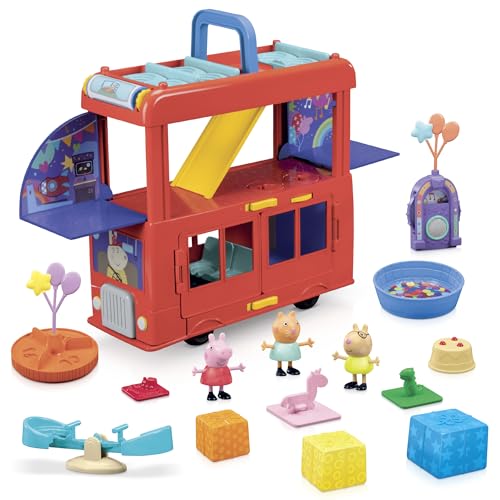 Peppa Pig F88815S1 PEP PEPPAS 2 IN 1 Party Bus von Peppa Pig