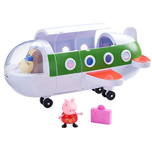 Peppa Pig Flugzeug | Spielset | Peppa Wutz Figur Peppa & Reisekoffer von Character Options