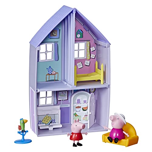 Peppa Pig Haus von Oma und Opa Wutz, Spielset mit 2 Figuren und 3 tollen Accessoires, für Kinder ab 3 Jahren, Multi von Peppa Pig