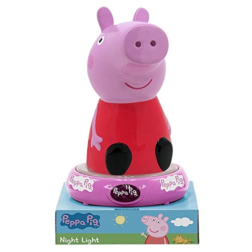 Peppa Pig Nachttischlampe 3D Figur,, KL83697, Kids Licensing, Kunststoff von Kids Licensing