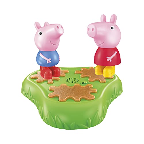 Peppa Pig Muddy Puddle Champion Board Game for Kids Ages 3 and Up, Preschool Game for 1-2 Players, Multicolor von Peppa Pig