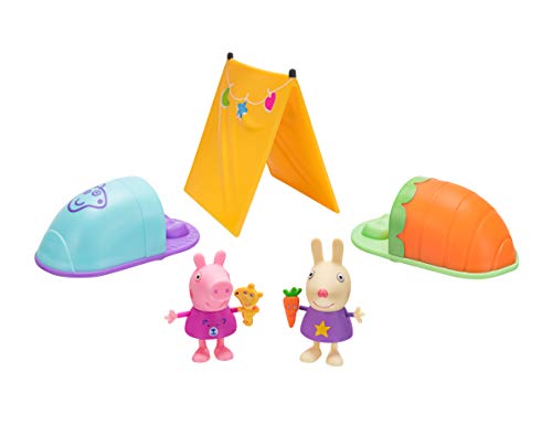 Peppa Pig PEP0559 Peppa Wutz Spielfiguren Set, Übernachtungsparty im Zelt Spielset Peppa Pig PEP0559 Peppa Wutz Spielfiguren Set, Übernachtungsparty im Zelt Spielset von Peppa Pig